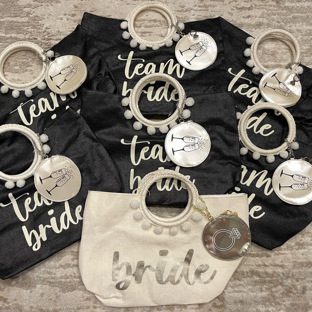 Bride Bridesmaid Proposal Tote Bag Wedding Gift